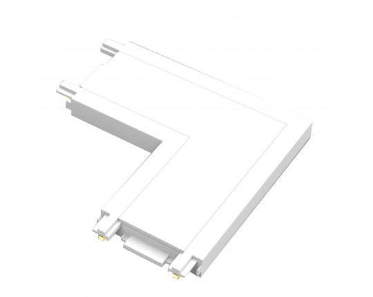 L - соединитель для ультратонкого магнитного шинопровода 48В, Белый IL.0007.3001 WH