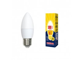 Лампа светодиодная E27 11W 3000K матовая LED-C37-11W/WW/E27/FR/NR UL-00003815