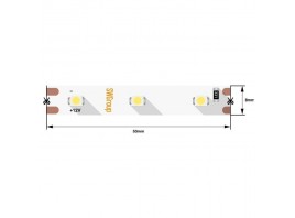 Светодиодная лента SWG 4,8W/m 60LED/m 3528SMD нейтральный белый 5M 006314