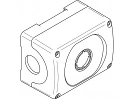 Корпус кнопочного поста MEP1-0 на 1 элемент пластиковый* 1SFA611811R1000