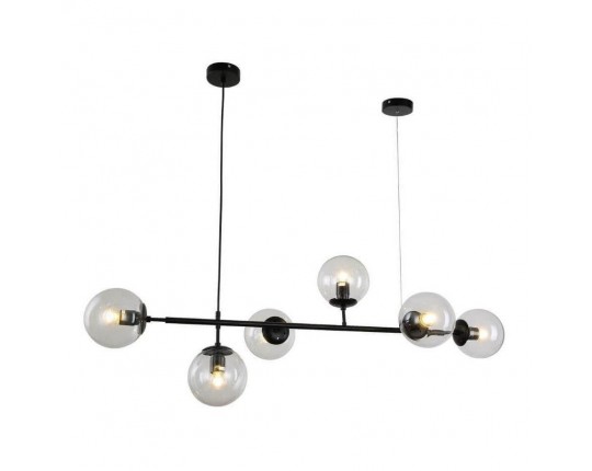 Подвесная люстра Lumina Deco Ceredo LDP 6034-6 BK