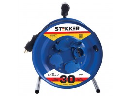 Удлинитель Stekker Professional 4гн 30м с/з PRF02-31-30 39786