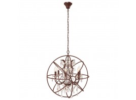 Подвесная люстра Loft IT Foucaults Orb Crystal Loft1897/6