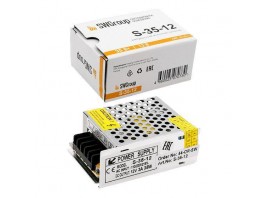 Блок питания SWG 12V 35W IP20 3A S-35-12 000121