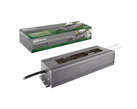 Блок питания TDM Electric 12V 200W IP67 16,67A SQ0331-0141