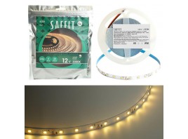 Светодиодная лента Saffit 6W/m 60LED/m 2835SMD теплый белый 5М SST01 55237