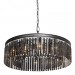 Подвесная люстра Imperium Loft RH Rhys Smok Glass Prism Round Chandelier 80 40.3278-2 156514-22