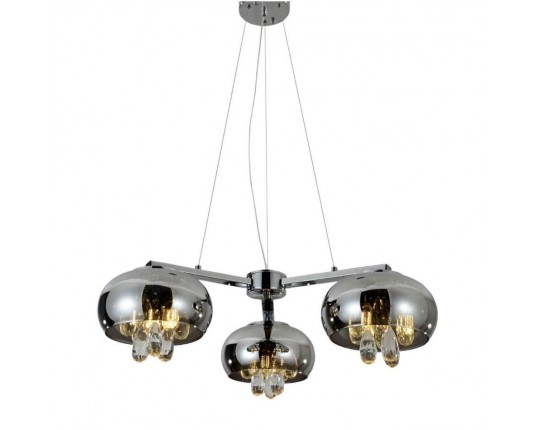 Подвесная люстра Lumina Deco Tosso LDP 8066-3-200 CHR