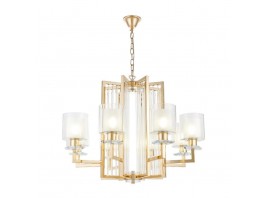 Подвесная люстра Lumina Deco Manhattan LDP 8012-8 F.GD