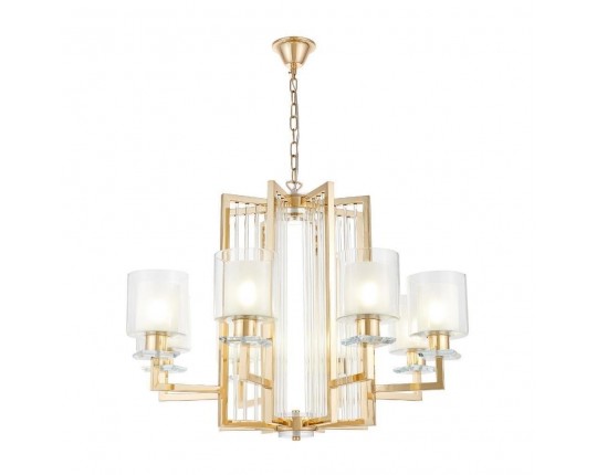 Подвесная люстра Lumina Deco Manhattan LDP 8012-8 F.GD