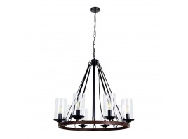 Подвесная люстра Arte Lamp Dalim A7014SP-8BK