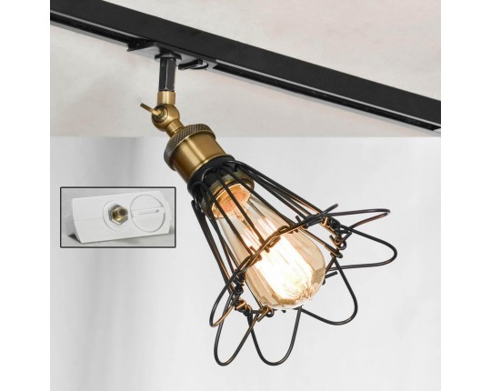 Трековый светильник однофазный Lussole LOFT Track Lights LSP-9109-TAW