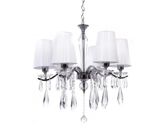 Подвесная люстра Lumina Deco Alessia LDP 1726-6 CHR