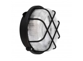 Уличный настенный светильник Deko-Light Syrma Round Black 401015