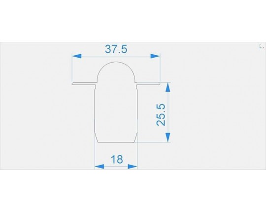 Заглушка Deko-Light End Cap R-ET-03-10 Set 2 pcs 979701