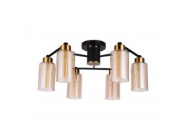 Потолочная люстра Arte Lamp Leo A7027PL-6BK