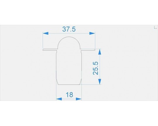 Заглушка Deko-Light End Cap R-ET-03-10 Set 2 pcs 979700