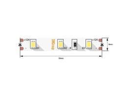 Светодиодная лента SWG 4,8W/m 60LED/m 2835SMD нейтральный белый 5M 003590