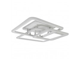 Потолочная светодиодная диммируемая люстра Glanzen LED-0090-SQUARE-white