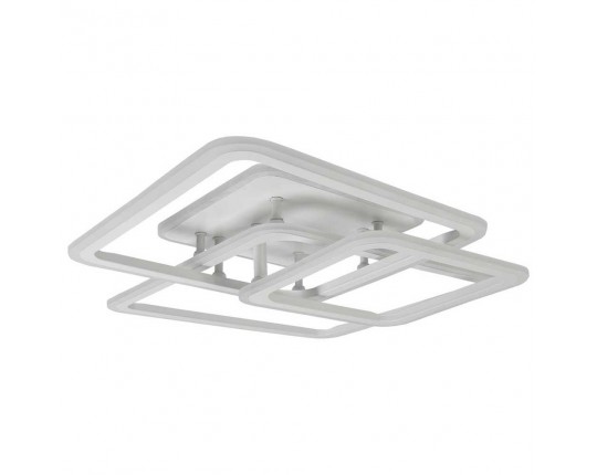 Потолочная светодиодная диммируемая люстра Glanzen LED-0090-SQUARE-white