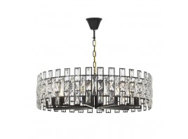 Подвесная люстра Lumina Deco Florina LDP 7041-800 BK