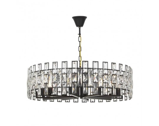 Подвесная люстра Lumina Deco Florina LDP 7041-800 BK