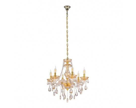 Подвесная люстра Lumina Deco Eliza LDP 7025-6 GD