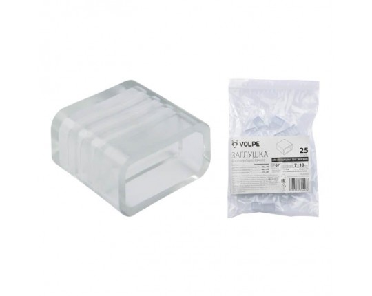 Набор заглушек Volpe UCW-Q220 K10 Clear 025 Polybag 10973