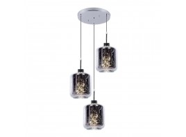 Подвесная люстра Lumina Deco Alacosmo LDP 6811-3 CHR