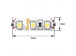 Светодиодная лента SWG 9,6W/m 120LED/m 3528SMD холодный белый 5M 006317