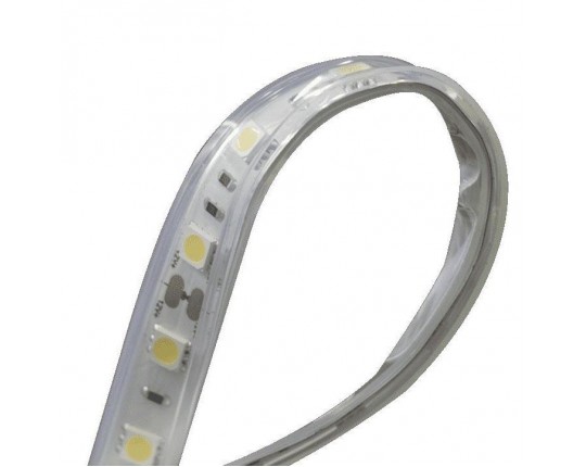 Светодиодная влагозащищенная лента DesignLed 14,4W/m 60LED/m 5050SMD холодный белый 5M 002377