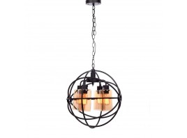 Подвесная люстра Lumina Deco Stradi LDP 11509-4 BK