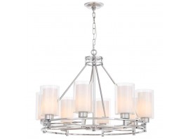 Подвесная люстра Lumina Deco Marietta LDP 8025-8 CHR+WT