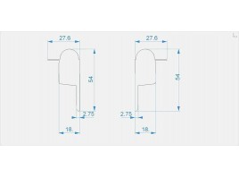 Заглушка Deko-Light End Cap R-EL-03-10 Set 2 pcs 979710