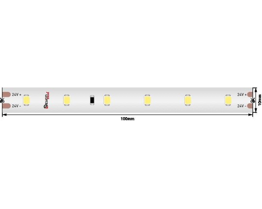 Светодиодная влагозащищенная лента DesignLed 6W/m 60LED/m 2835SMD нейтральный белый 50M 004376