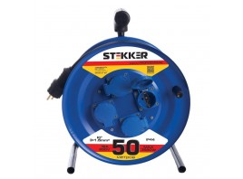 Удлинитель Stekker Professional 4гн 50м с/з PRF02-31-50 39787