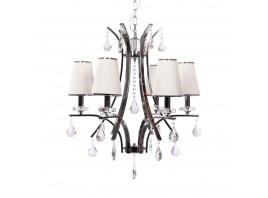 Подвесная люстра Lumina Deco Glamour LDP 66247-6 WT+CHR