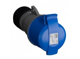 Розетка кабельная EasySafe 232EC6,32А,2P+E,IP44,6ч 2CMA102031R1000