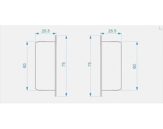 Заглушка Deko-Light End Cap P-EL-02-10 Set 2 pcs 978251