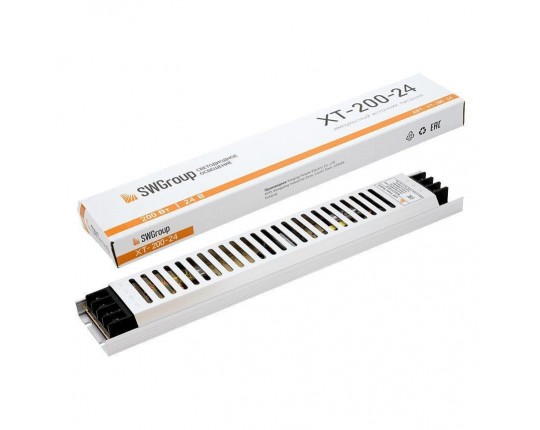 Блок питания SWG 24V 200W IP20 8,3A XT-200-24 003067