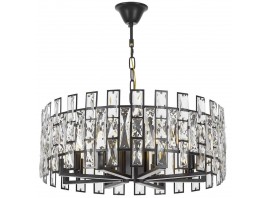 Подвесная люстра Lumina Deco Florina LDP 7041-600 BK