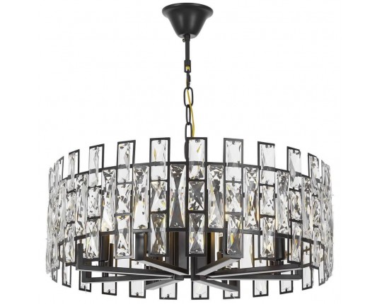 Подвесная люстра Lumina Deco Florina LDP 7041-600 BK