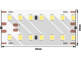 Светодиодная влагозащищенная лента DesignLed 25W/m 280LED/m 2835SMD нейтральный белый 2,5M 003246