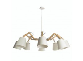 Подвесная люстра Arte Lamp Pinoccio A5700LM-8WH