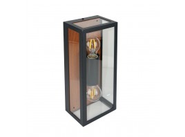 Уличный настенный светильник Arte Lamp Belfast A4569AL-2BR