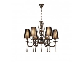 Подвесная люстра Lumina Deco Fabione LDP 1200-6 BK