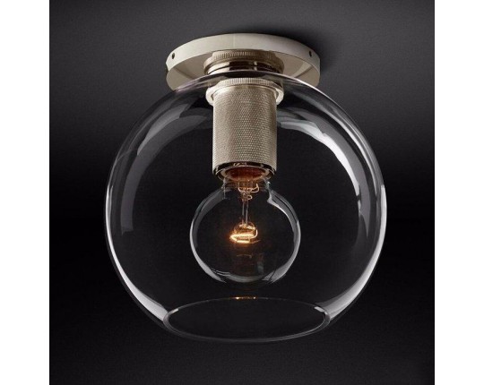 Потолочный светильник Imperium Loft RH Utilitaire Globe Shade Flushmount 123674-22