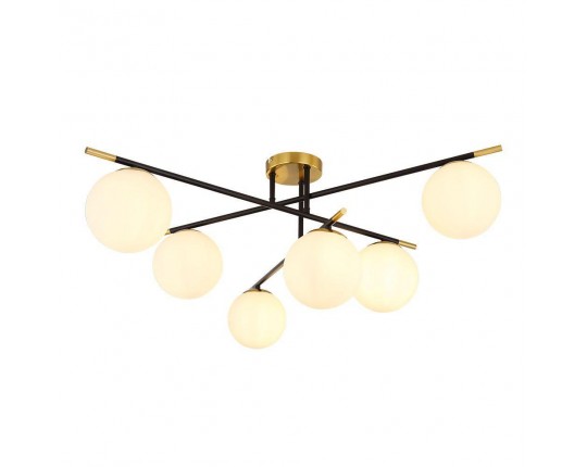 Потолочная люстра Arte Lamp Alcor A2224PL-6BK