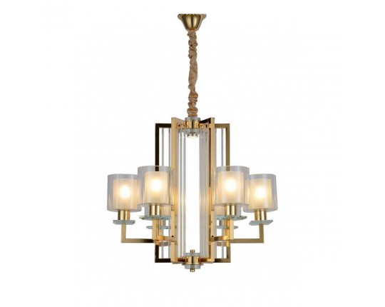 Подвесная люстра Lumina Deco Manhattan LDP 8012-6 F.GD