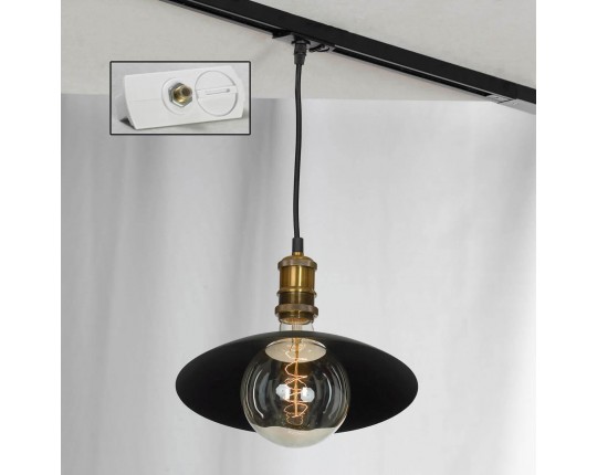 Трековый светильник однофазный Lussole LOFT Track Lights LSP-9670-TAW